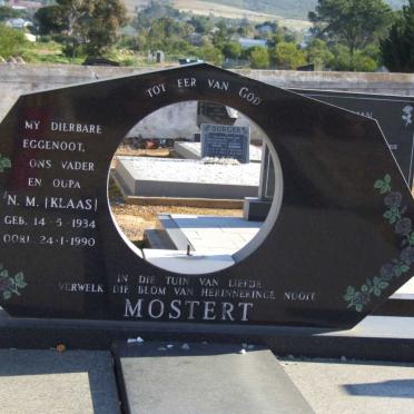 MOSTERT N.M. 1934-1990