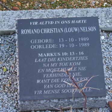 NELSON Romano Christian 1989-1989