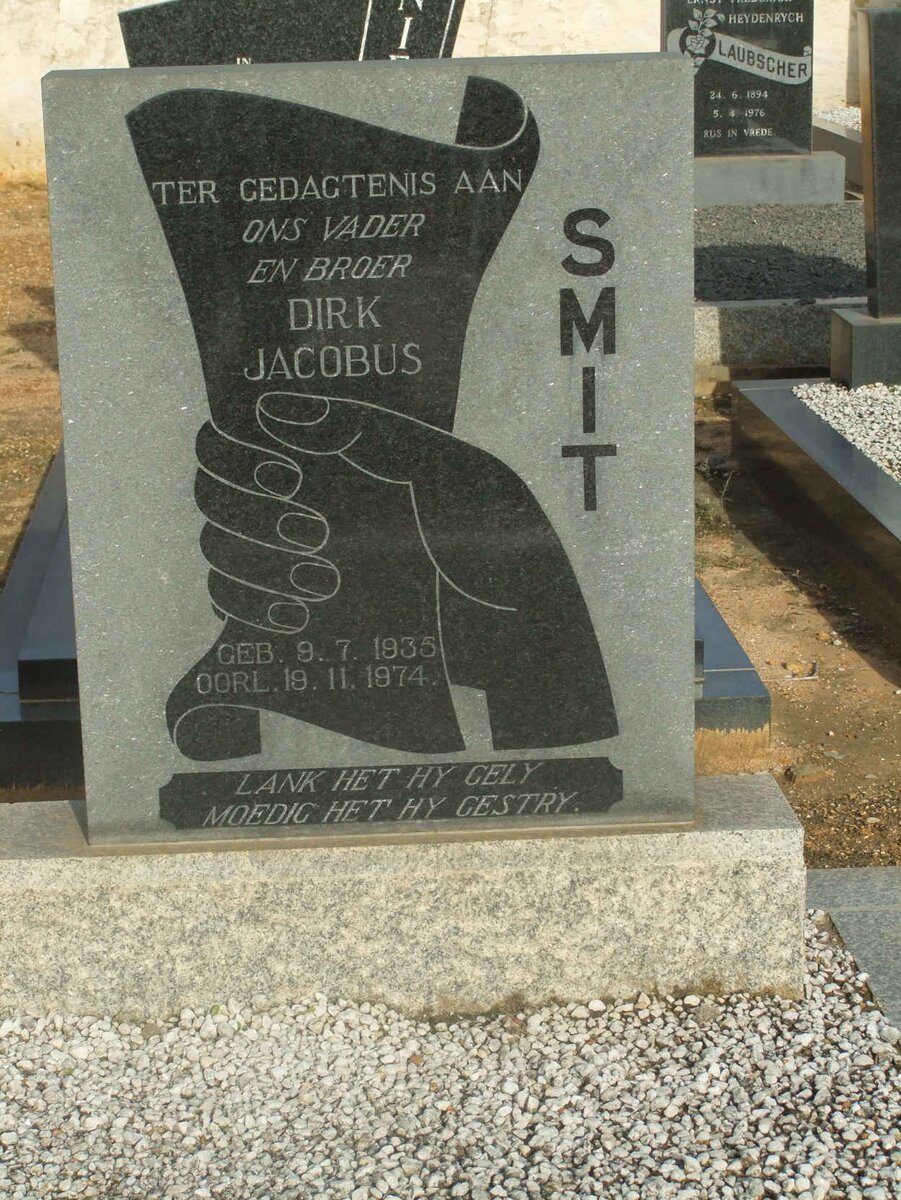 SMIT Dirk Jacobus 1935-1974