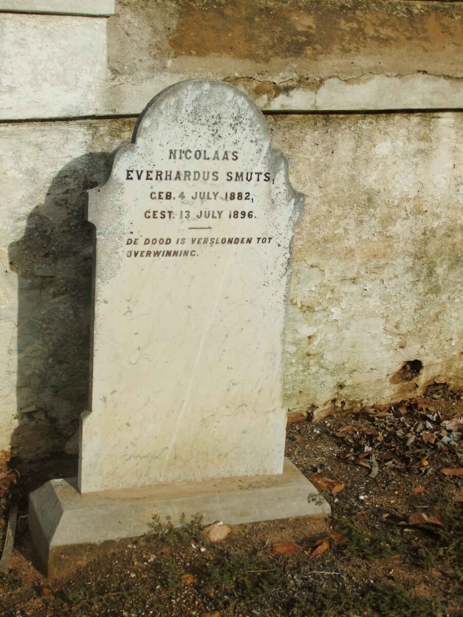 SMUTS Nicolaas Everhardus 1882-1896