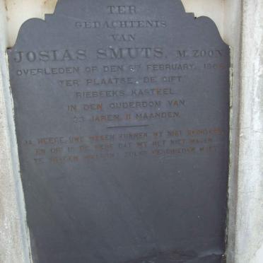 SMUTS Josias -1864
