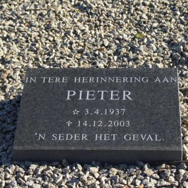 ? Pieter 1934-2003