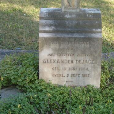 JAGER Alexander, de 1894-1902