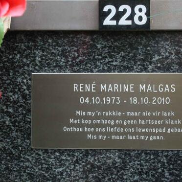 MALGAS René Marine 1973-2010