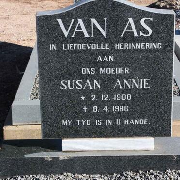 AS Susan Annie, van 1900-1986
