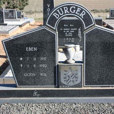 BURGER Eben 1917-1982