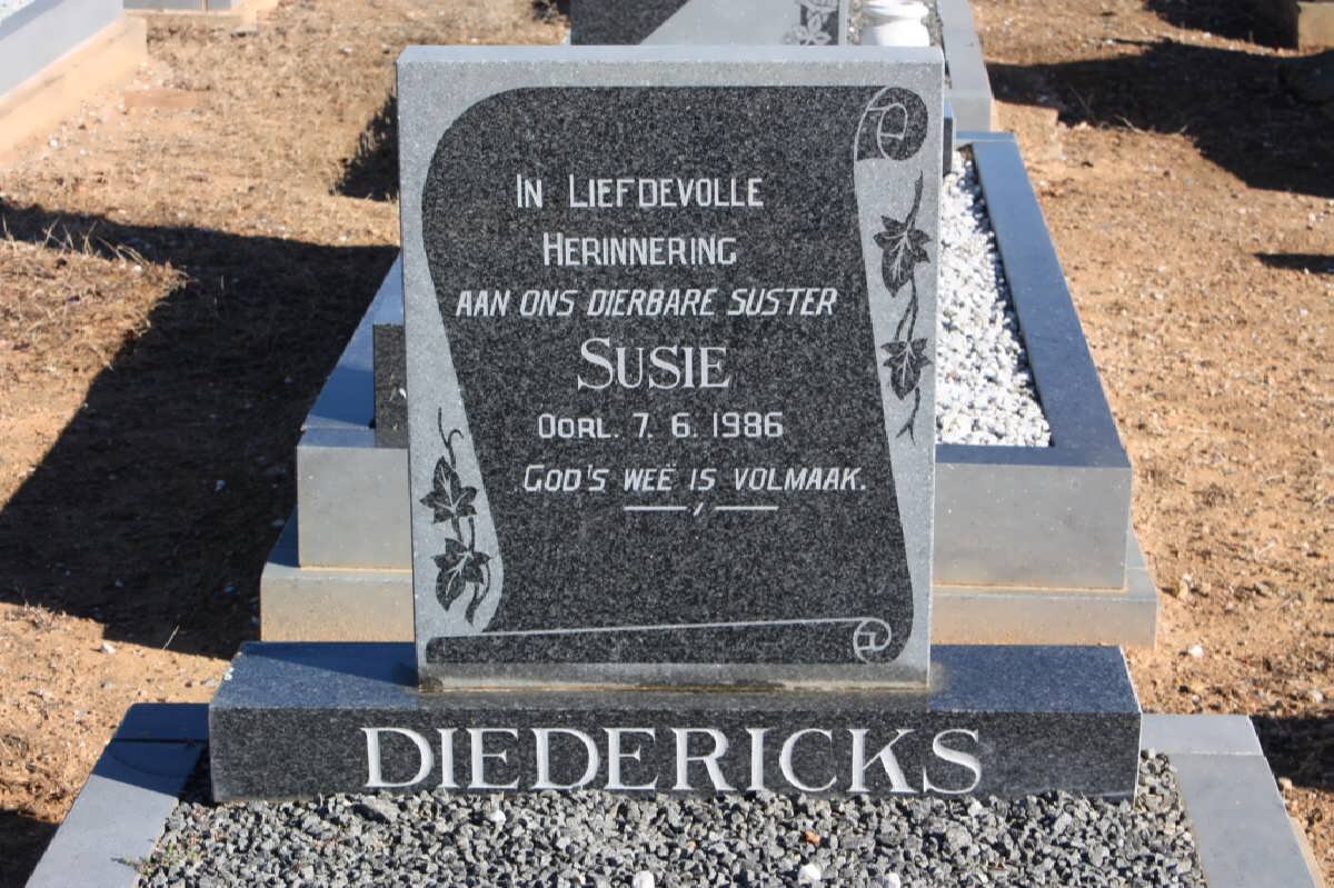 DIEDERICKS Susie -1986