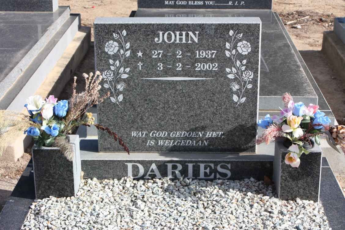 DARIES John 1937-2002