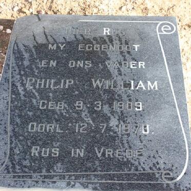 DORMEHL Philip William 1909-1970 