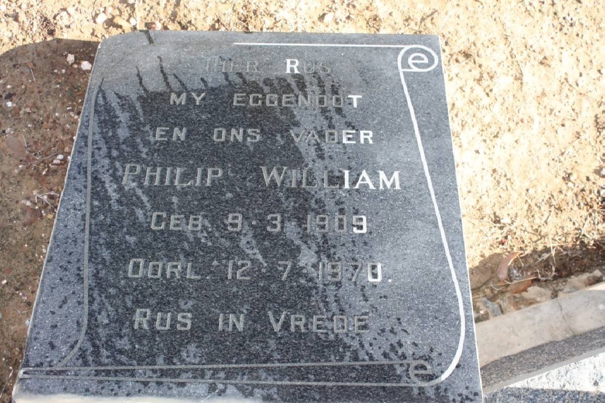 DORMEHL Philip William 1909-1970