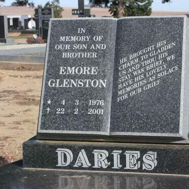 DARIES Emore Glenston 1976-2001
