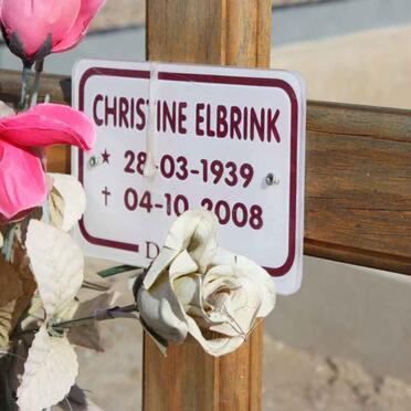 ELBRINK Christine 1939-2008