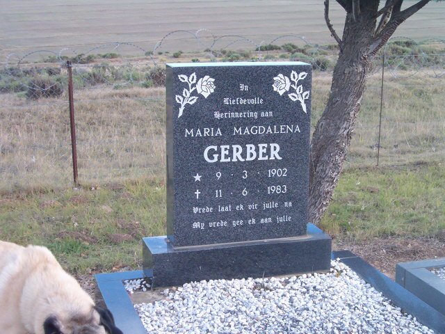 GERBER Maria Magdalena 1902-1983