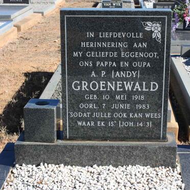 GROENEWALD A.P. 1918-1983
