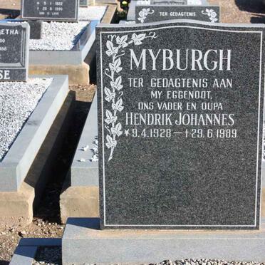 MYBURGH Hendrik Johannes 1928-1989