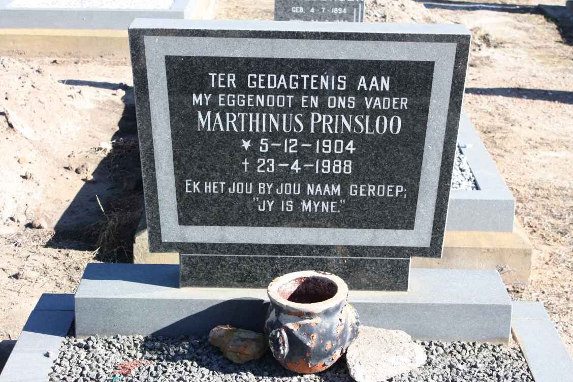 PRINSLOO Marthinus 1904-1988