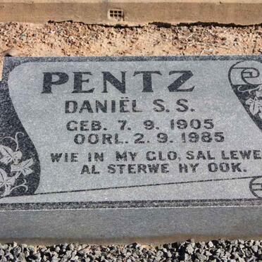 PENTZ Danël S.S. 1905-1985