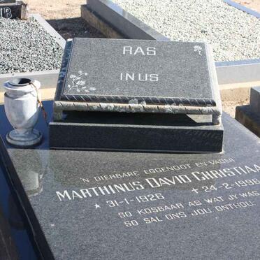 RAS Marthinus David Christiaan 1926-1996