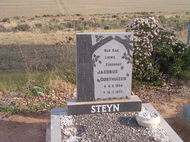 STEYN Jacobus Oosthuizen 1924-1977