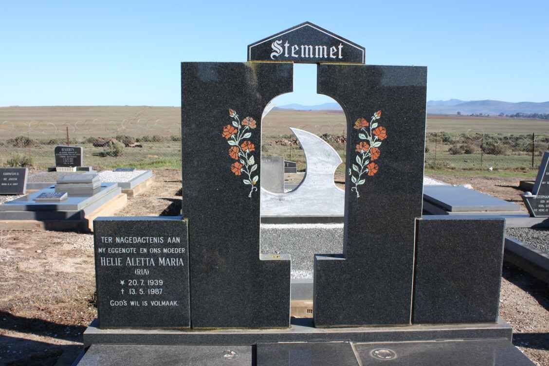 STEMMET Helie Aletta Maria 1939-1987