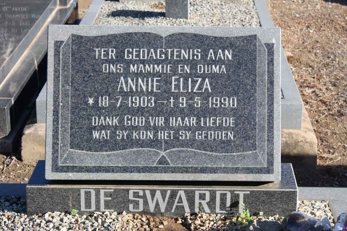SWARDT Annie Eliza, de 1903-1990