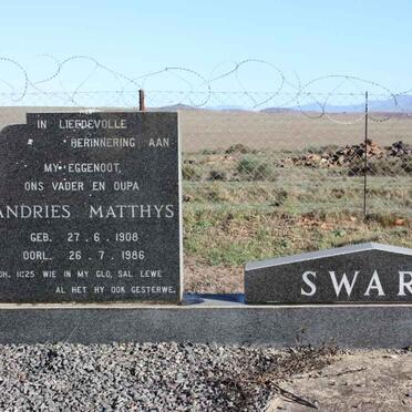 SWART Andries Matthys 1908-1986