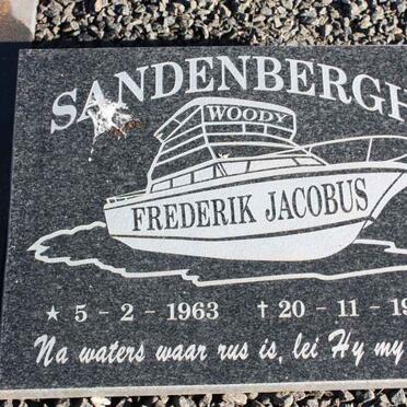 SANDENBERGH Frederik Jacobus 1963-1997