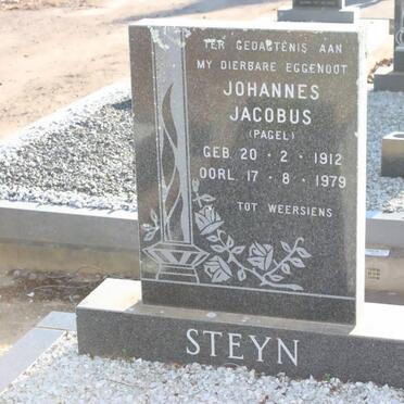 STEYN Johannes Jacobus 1912-1979