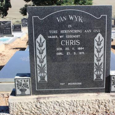 WYK Chris, van 1884-1971