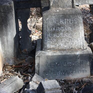 HENDRICKS Margaret 1886-1932