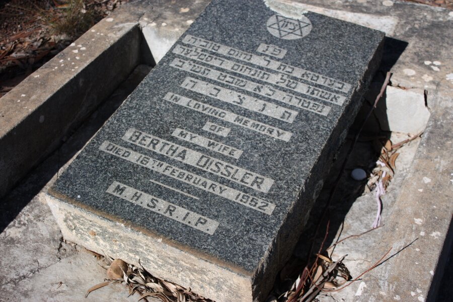 DISSLER Bertha  -1952