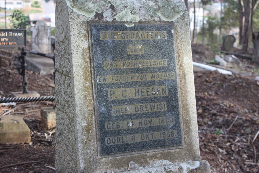 HEESEN P.C. 1890-1956 nee BREWIS