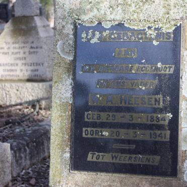 HEESEN W.A. 1884-1941