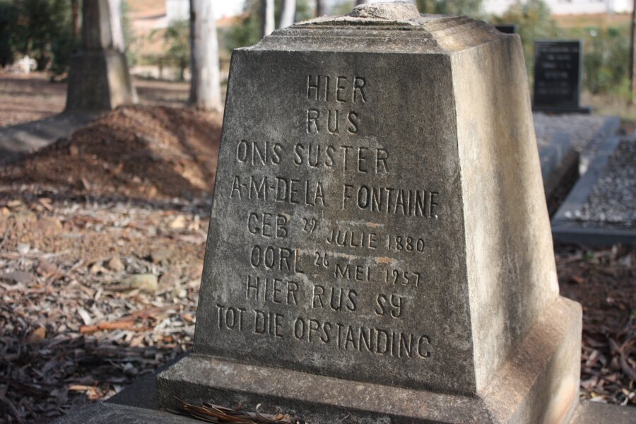 FONTAINE A.M., de la 1880-1957