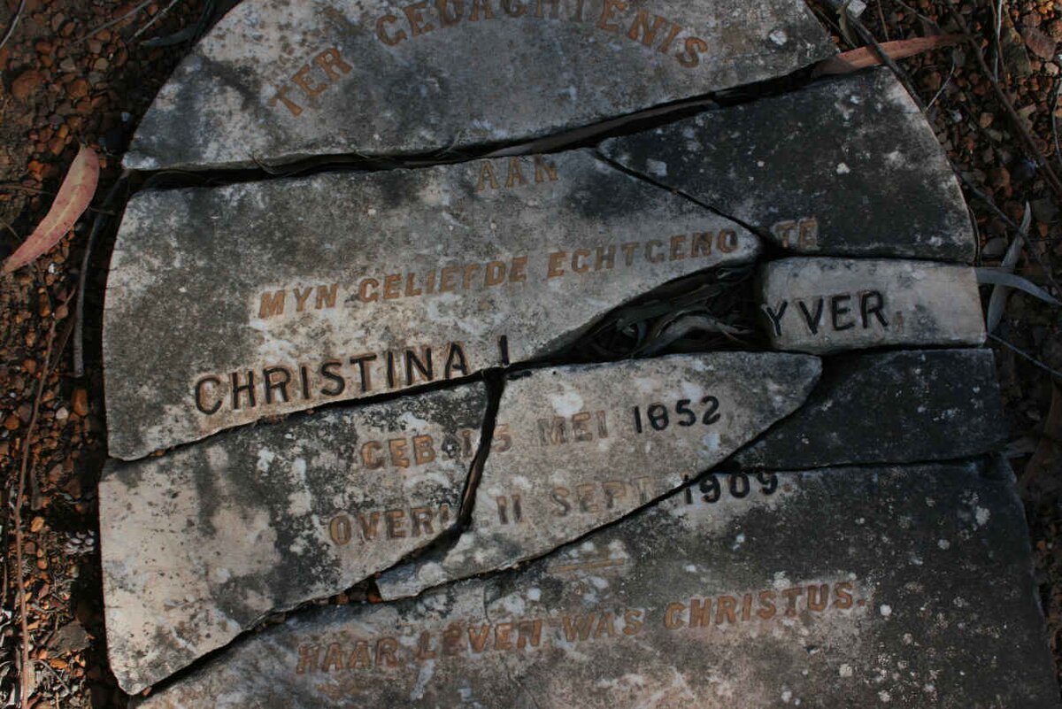 VYVER Christina L., van der 1852-1909