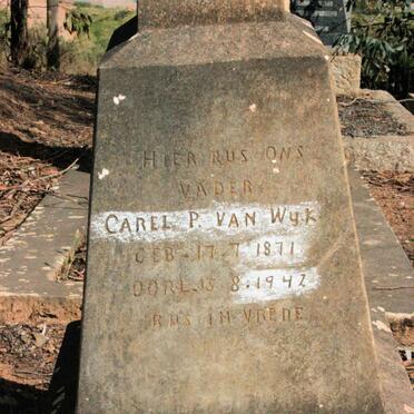 WYK Carel P., van 1871-1942