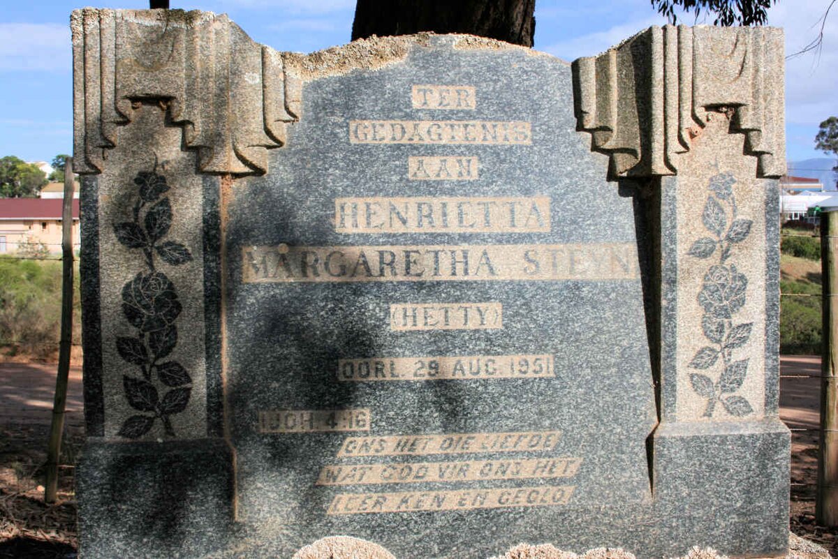 STEYN Henrietta Margaretha -1951