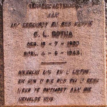 BOTHA C.L. 1893-1944
