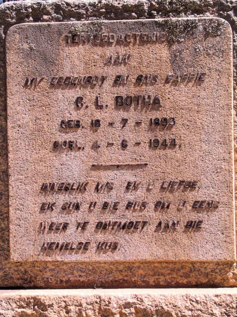 BOTHA C.L. 1893-1944