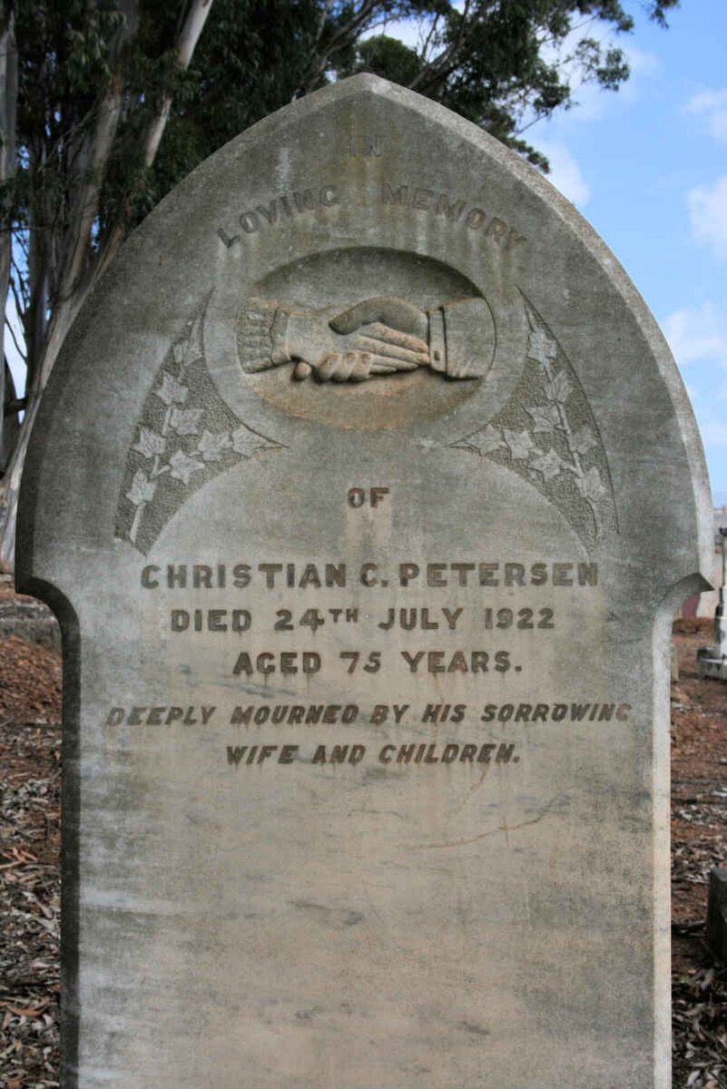 PETERSEN Christian C. -1922