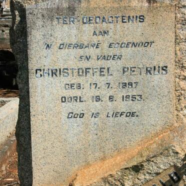 GROENEWALD Christoffel Petrus 1897-1953