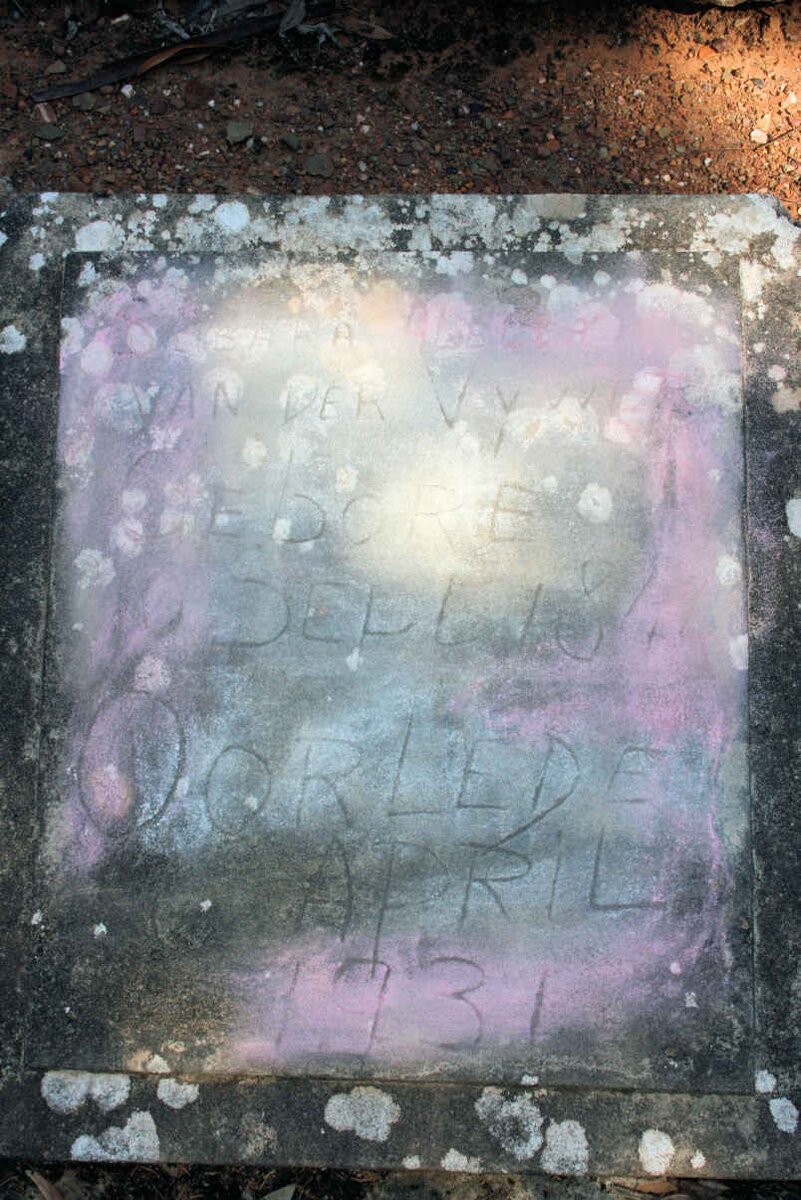 VYVER Susara Aletta, van der 1846-1931