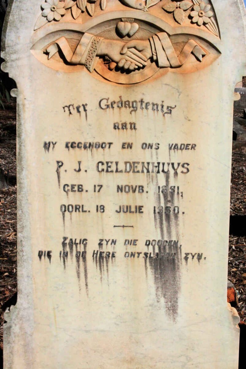 GELDENHUYS P.J. 1851-1930