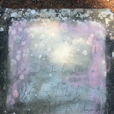 VYVER Susara Aletta, van der 1846-1931