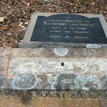 COETZEE Hendrik Jacobus -1955