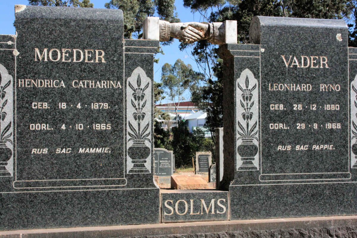 SOLM Leonhard Ryno 1880-1966 &amp; Hendrica Catharina 1879-1965