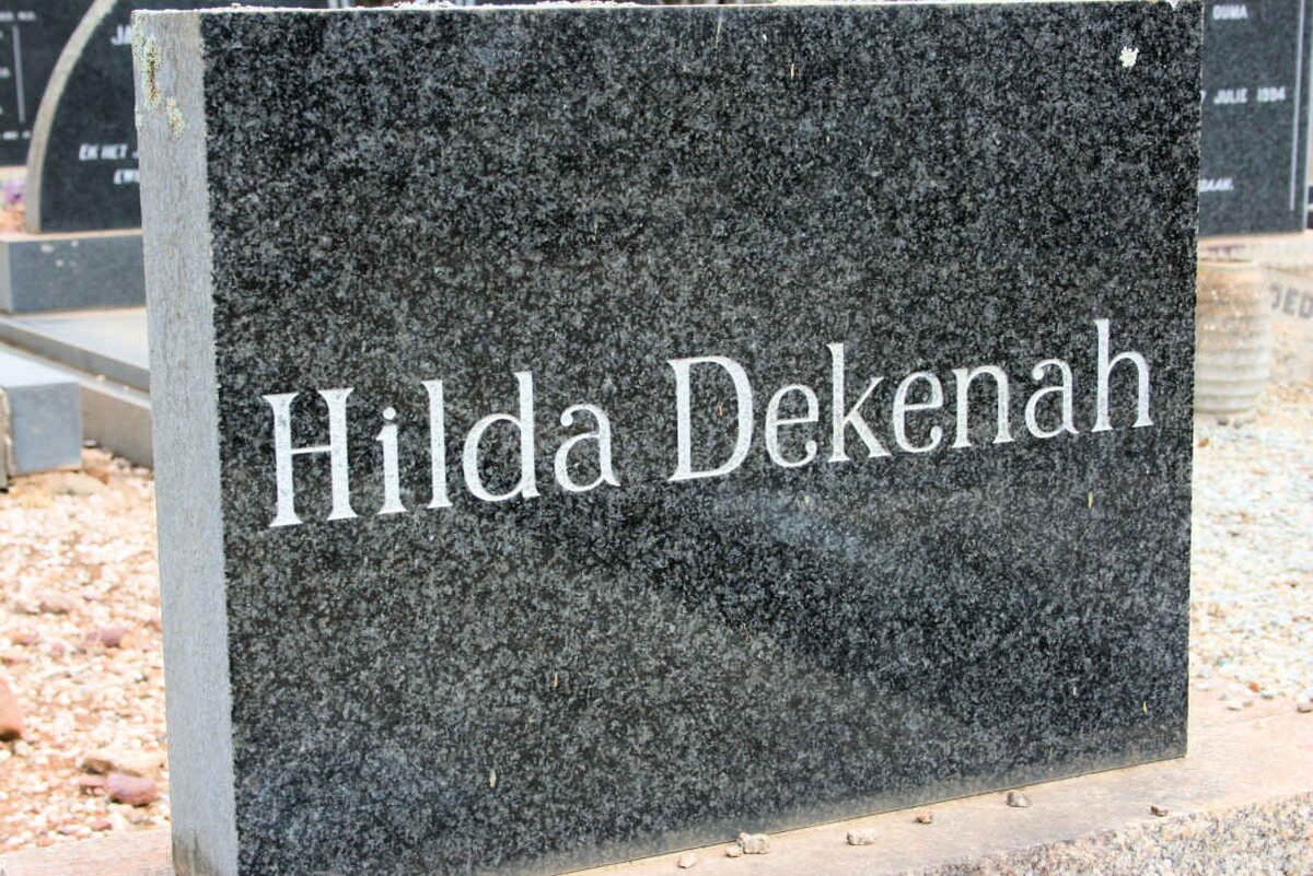 DEKENAH Hilda