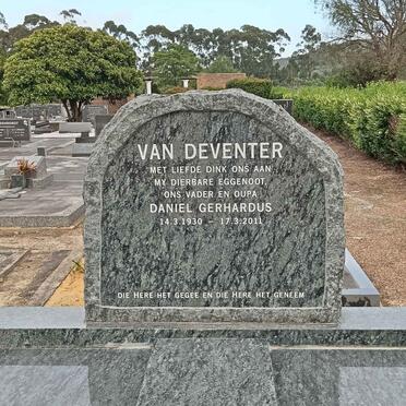 DEVENTER Daniel Gerhardus, van 1930-2011