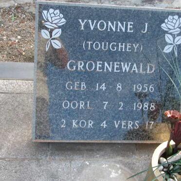 GROENEWALD Yvonne J. 1956-1988