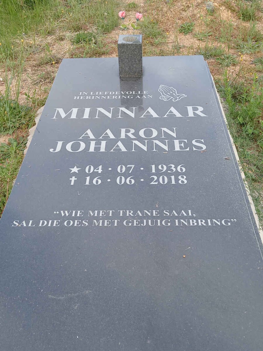 MINNAAR Aaron Johannes 1936-2018
